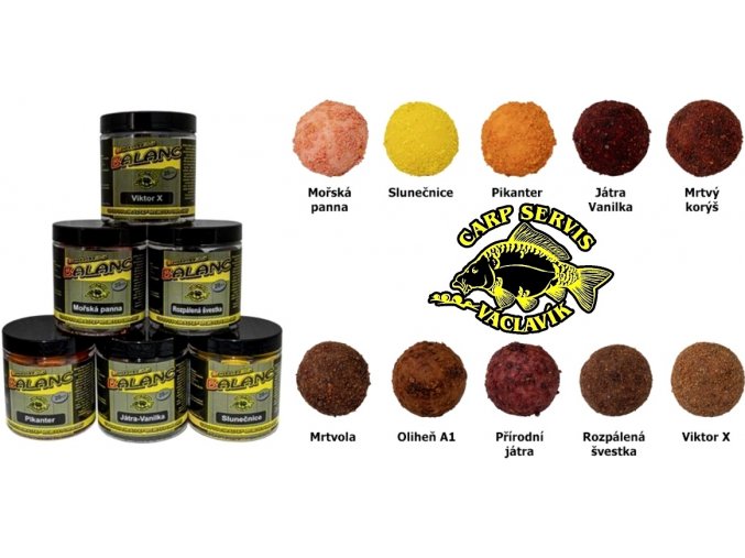 Carp Servis Václavík boilies Balanc 120 g/20 mm