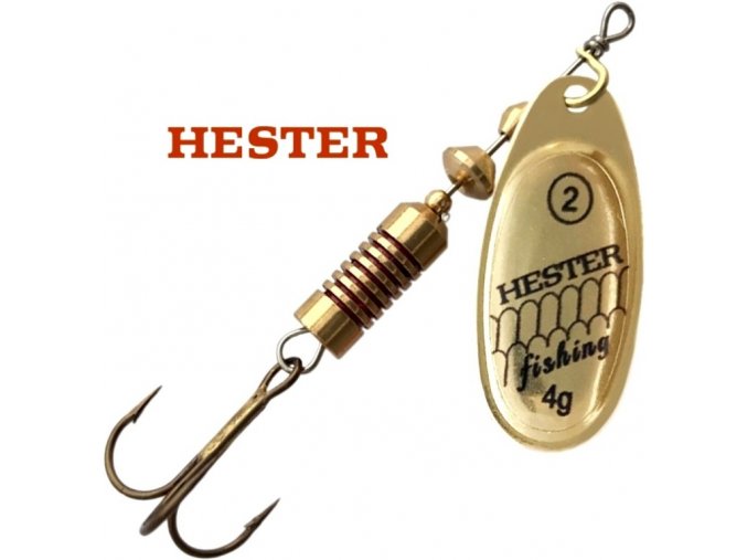 Hester Fishing rotační třpytka Ospray Gold