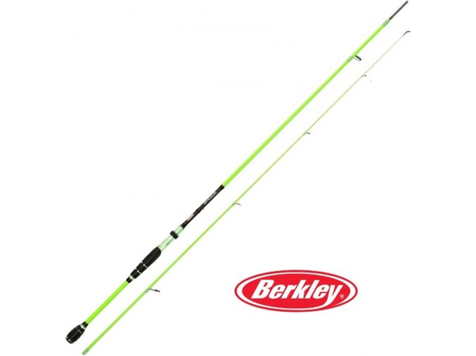 Přívlačový prut Berkley Lightning Shock Green Spin L 2,10 m/2-15 g