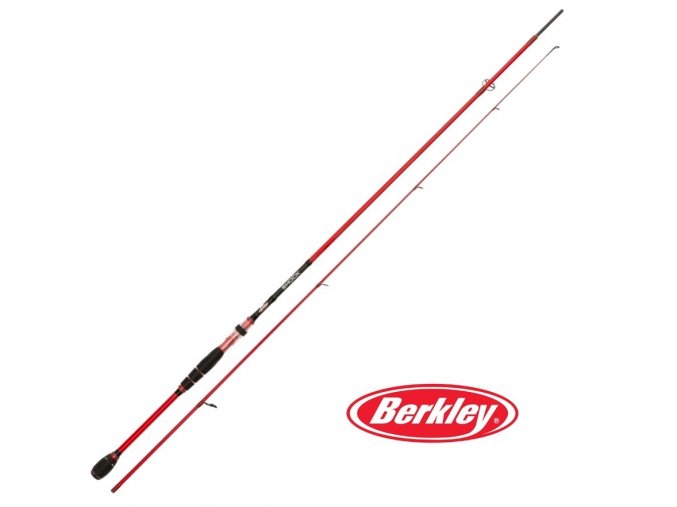 Přívlačový prut Berkley Lightning Shock Red Spin L 2,10 m/2-15 g