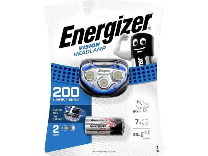 Čelovka Energizer Vision Headlamp 200 Lumens