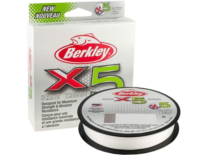 Berkley X5 Crystal pletená šňůra 150 m