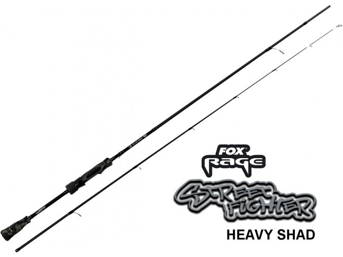 FOX Rage prut Street Fighter Heavy Shad 230 cm/10-35 g
