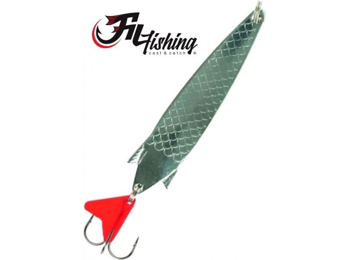 Filfishing Filex třpytka plandavka Arrow Spoon stříbrná