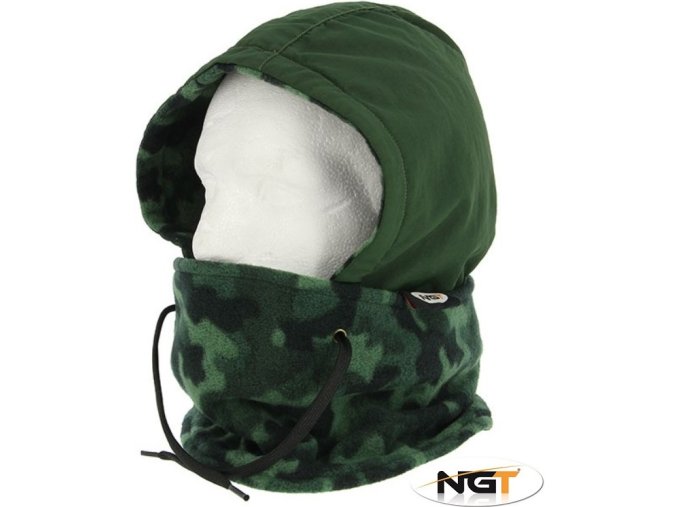 NGT chránič obličeje DLX Camo Face Guard