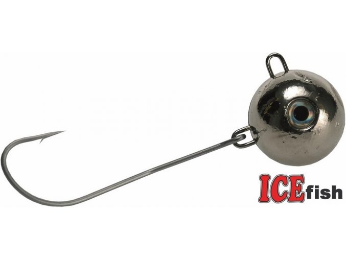 ICE Fish magická koule na mořský rybolov - stříbrná