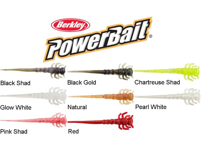 Berkley PowerBait Ice Swordtail umělá nástraha jepice 3 cm