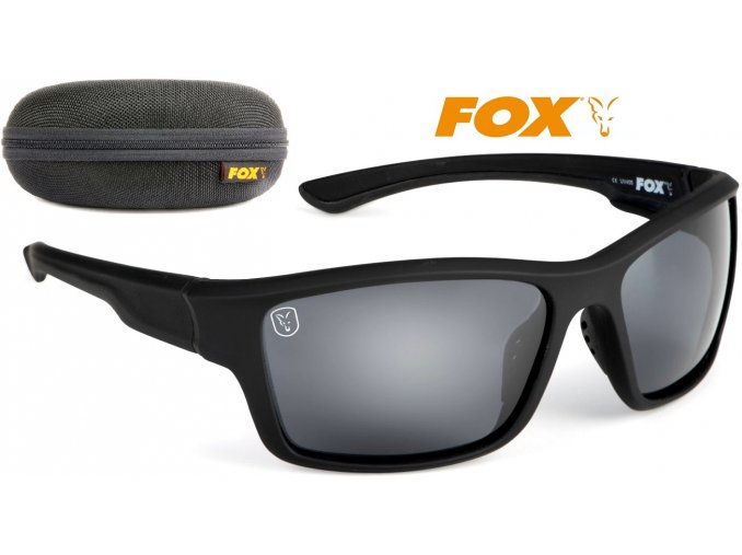 Polarizační brýle FOX Avius Wraps Matt Black Frame/Grey Lens