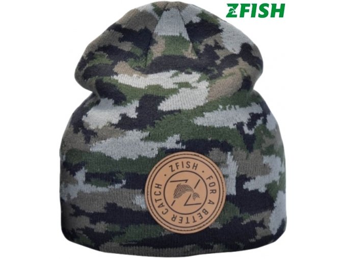 Zfish zimní čepice Camou Beanie