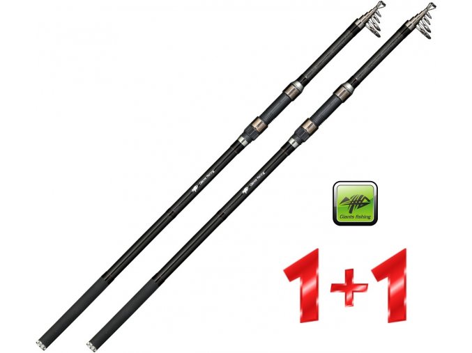 Giants Fishing prut Deluxe Tele Carp 11ft/3 lb - AKCE 1+1