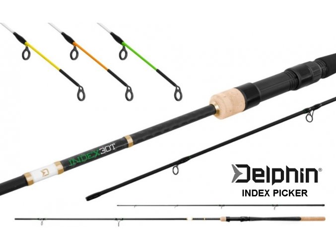 Prut Delphin INDEX Picker + 3 špičky