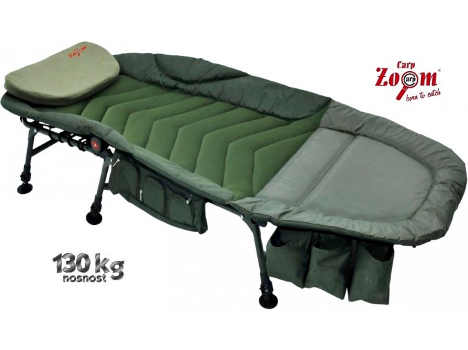 Carp Zoom rybářské lehátko Deluxe Full Comfort Bedchair