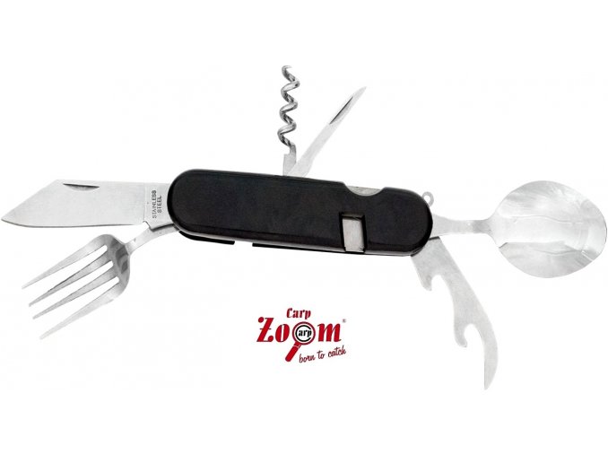 Carp Zoom multifunkční kapesní nůž Multi Function Chow Set