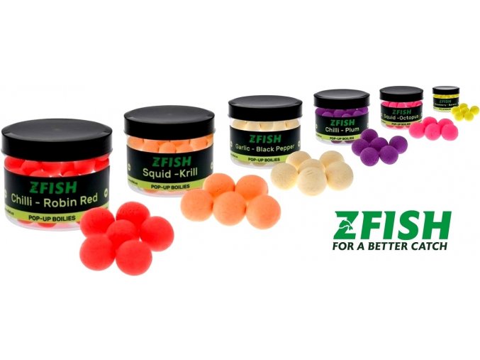 Zfish plovoucí boilies Pop Up 16 mm/60 g