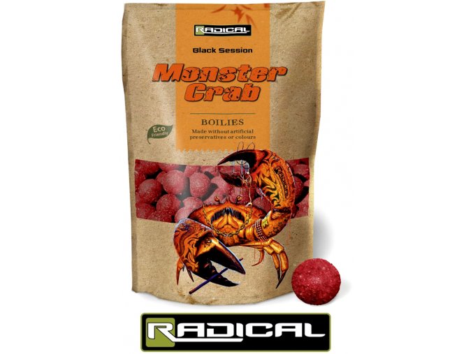 Boilies Radical Monster Crab 1 kg