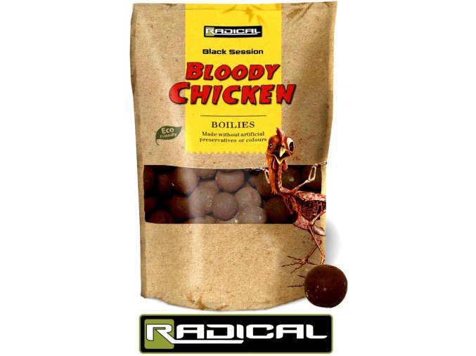 Boilies Radical Bloody Chicken 1 kg