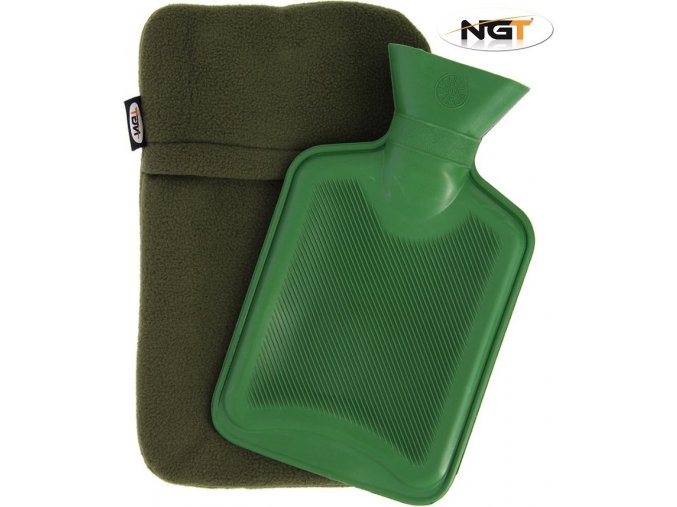 NGT zahřívací láhev Hot Water Bottle 1L With Fleece Case