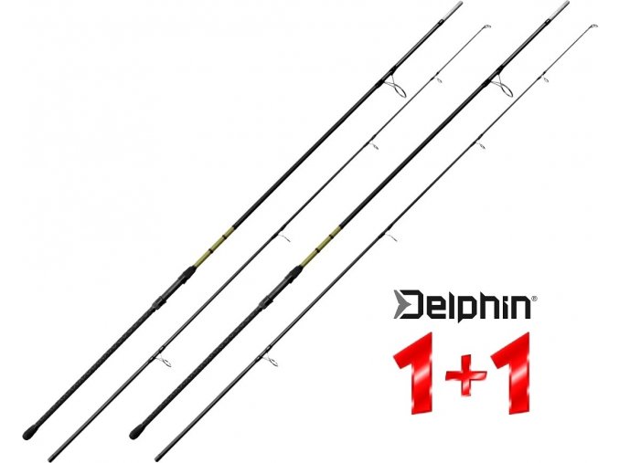 Pruty Delphin PARTISAN Carp 360 cm/3,50 lbs (2 díly) - AKCE 1+1
