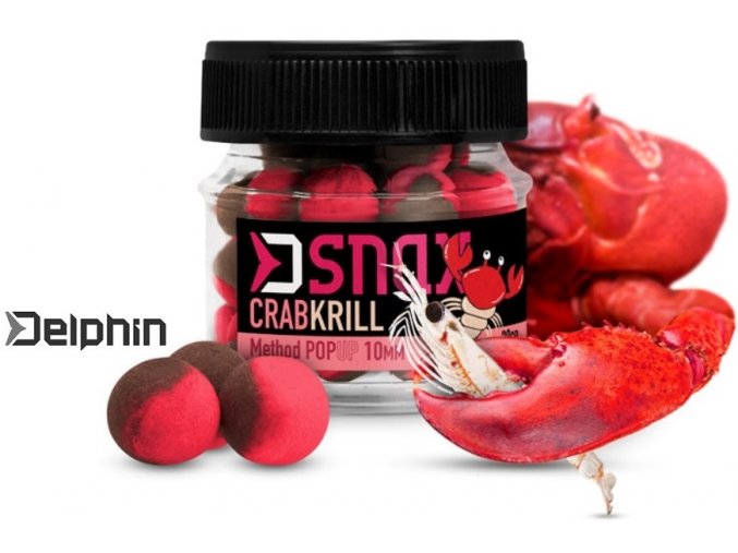 Delphin nástraha D SNAX POP UP Krab-Krill 20 g