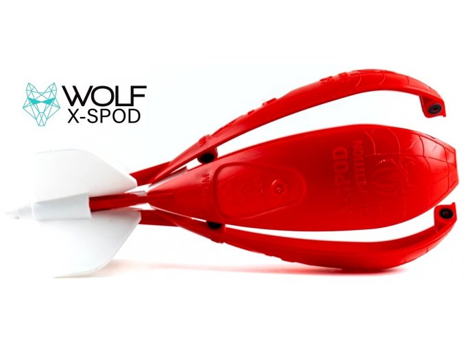 Zakrmovací raketa Wolf X-Spod Competition Red