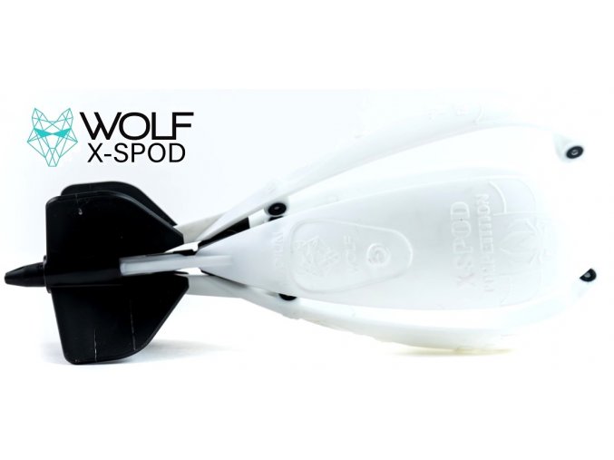 Zakrmovací raketa Wolf X-Spod Competition White