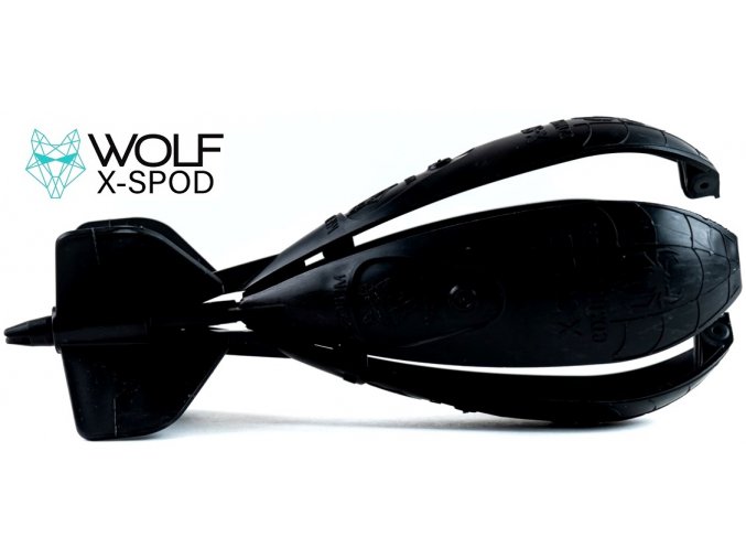 Zakrmovací raketa Wolf X-Spod Competition Black