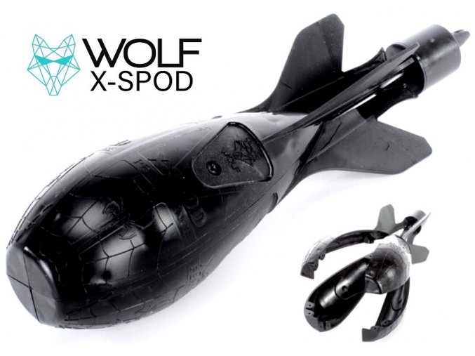 Zakrmovací raketa Wolf X Spod Performance Black