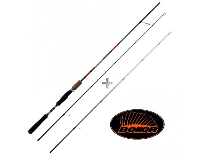 Prut na přívlač Bokor PRO Spin 198 cm/7-21 g + 10-30 g
