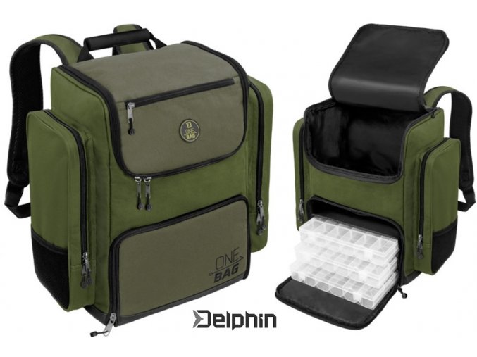 Delphin OneBAG 35L rybářský batoh s boxy