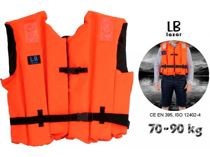 LB Lázár záchranná vesta Life Vest 70-90 kg