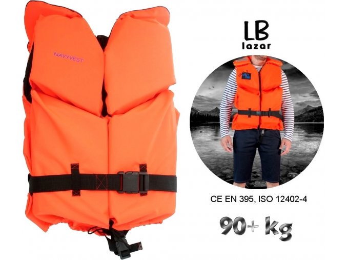 LB Lázár záchranná vesta Life Vest 90+ kg