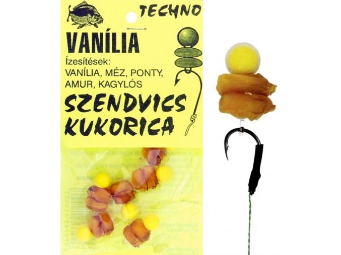 Energofish kukuřice Techno Sandvich Corn Vanilia