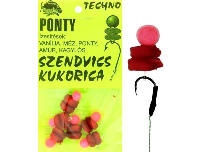 Energofish kukuřice Techno Sandvich Corn Carp