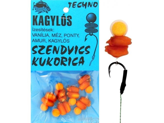 Energofish kukuřice Techno Sandvich Corn Mussel