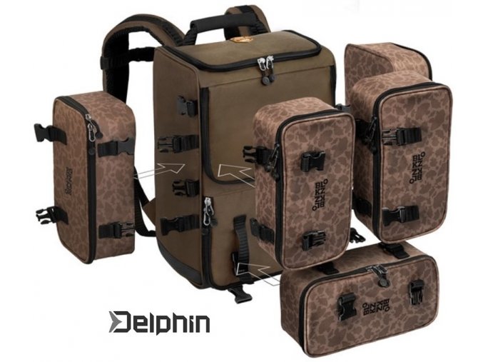 Přídavná kapsa na batoh Delphin BLOKZ 30L + 15L