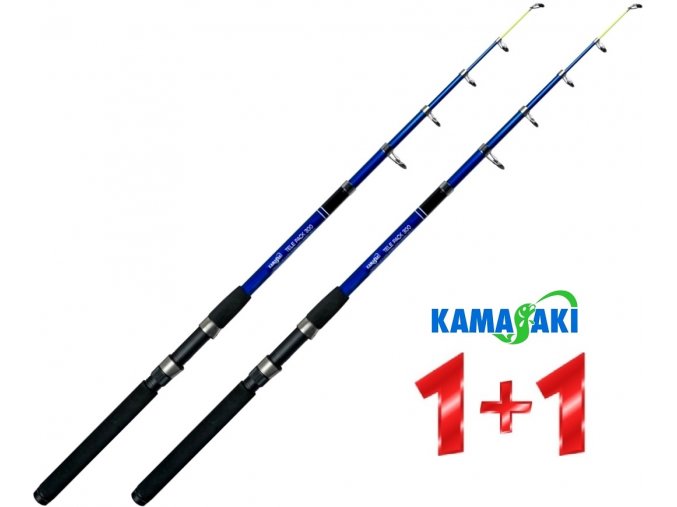 Rybářské pruty Kamasaki Tele Pack 3,00 m/40-80 g - AKCE 1+1