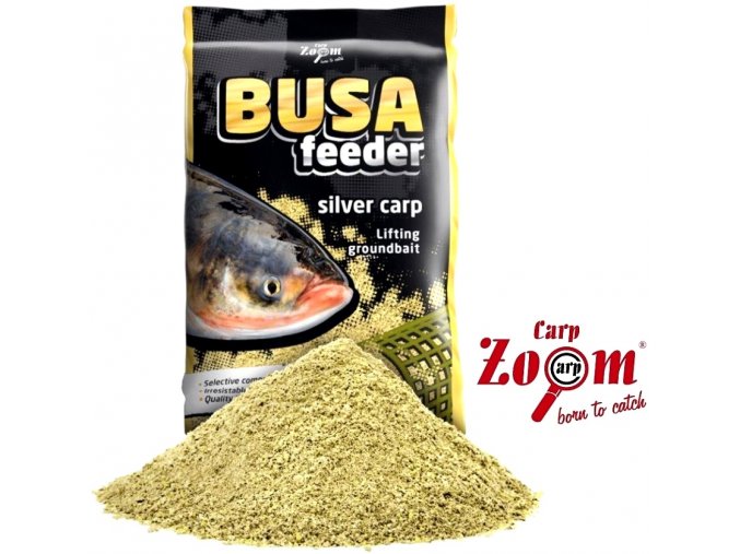 Krmítková směs Carp Zoom Busa Feeder Silver Carp Groungbait 1 kg