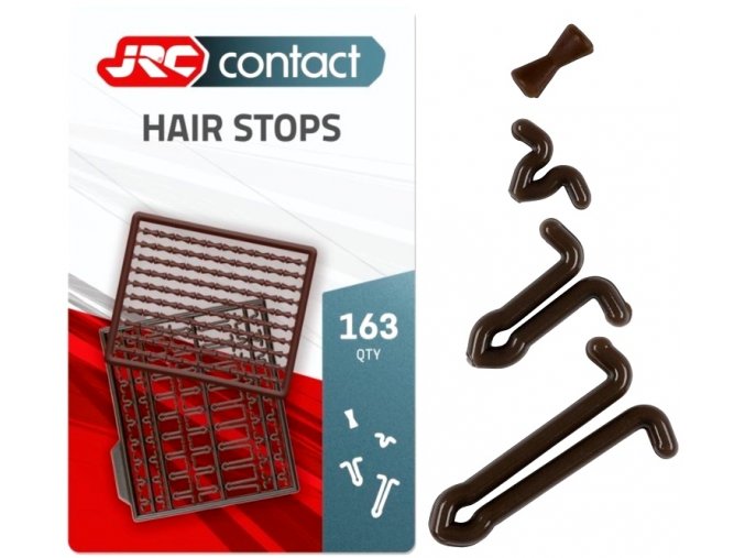 JRC Contact Hair Stops zarážky na boilies a pelety - 163 ks