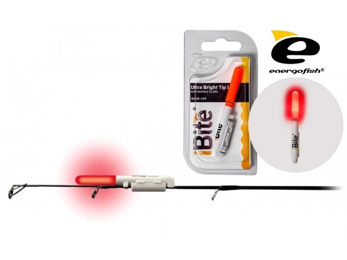 Energofish světlo na feeder špičku Ibite LED Ultra Bright Tip Light Red