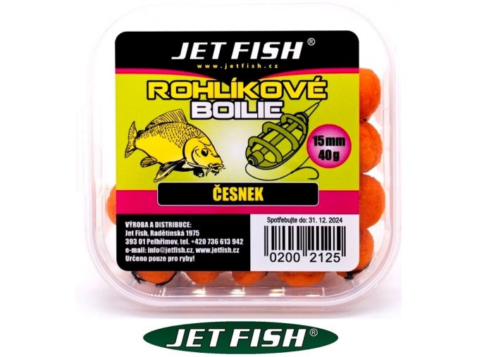 Jet Fish rohlíkové boilies 40 g