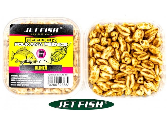 Jet Fish Feeder foukaná pšenice 100 ml