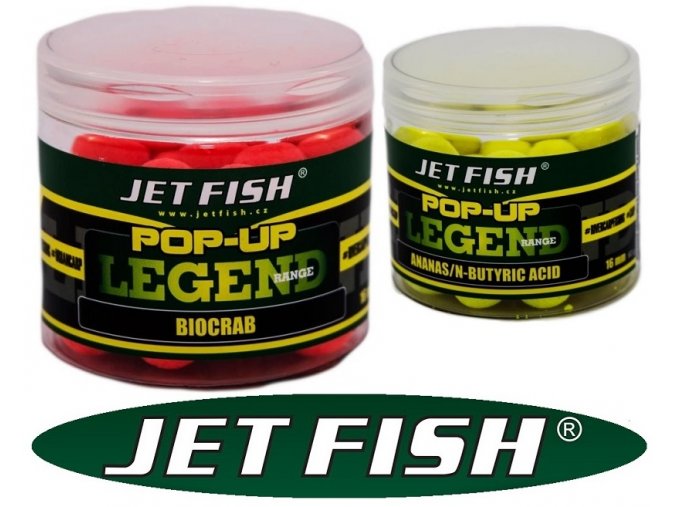 Jet Fish boilies Legend Range POP-UP 12 mm/40 g