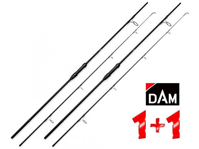 Kaprové pruty DAM Iconic Carp Rods 2SEC 2,40 m/2,50 lbs - AKCE 1+1