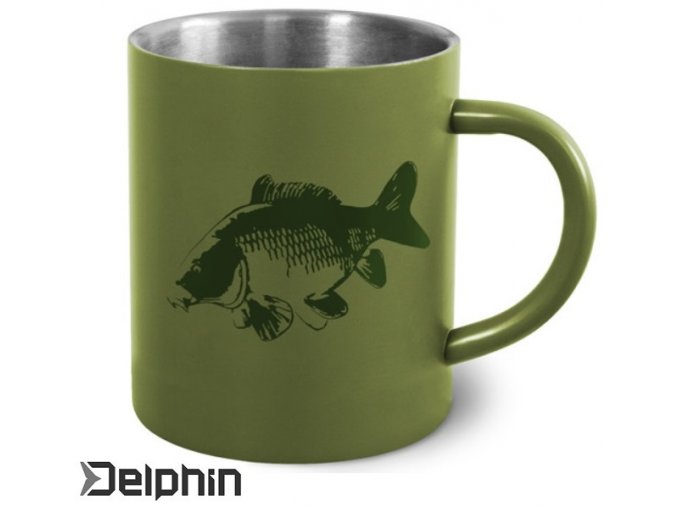 Nerezový hrnek Delphin Carp 300 ml