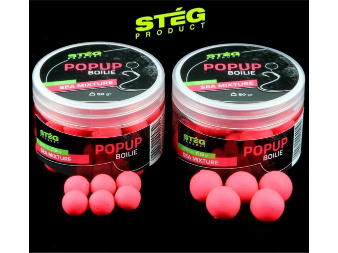 Stég plovoucí boilies Pop Up Boilie 17 mm/50 g