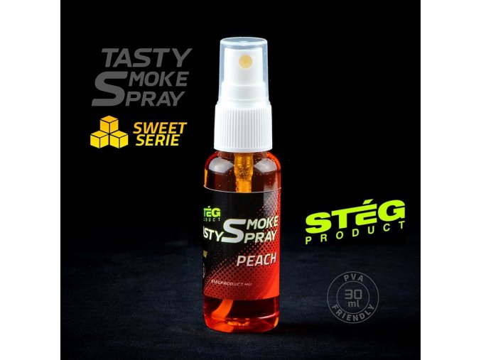 Stég posilovač nástrah Tasty Smoke Spray 30 ml