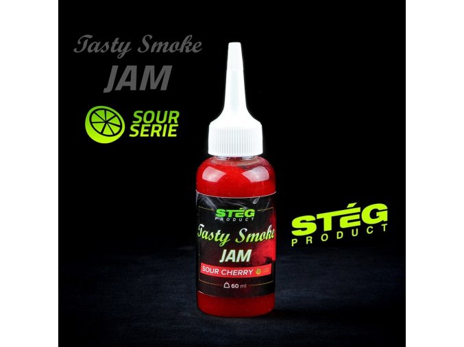 Stég posilovač nástrah Tasty Smoke Jam 60 ml