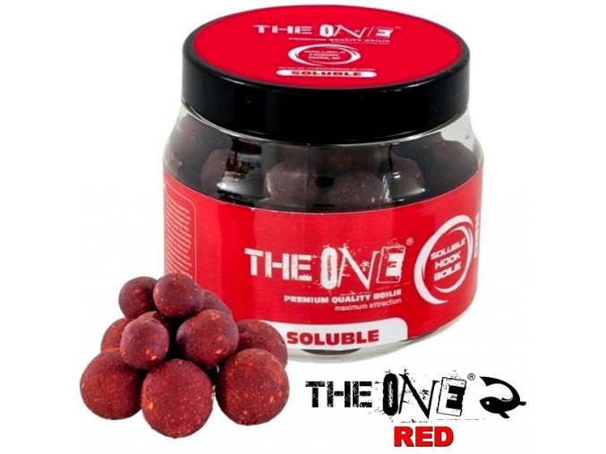 Hook boilies The One Red Soluble Sausage - Strawberry 14-18-20 mm/150 g