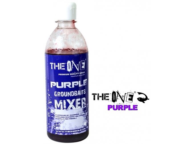 Booster The One Purple Groundbaits Mixer Crab - Blueberry 500 ml