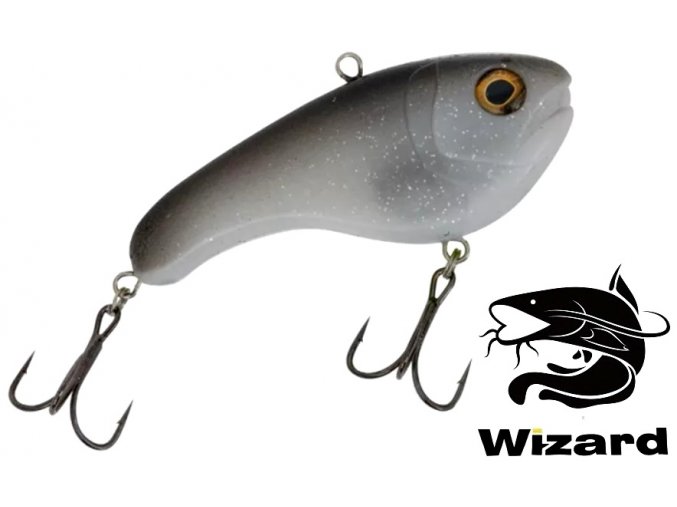 Nástraha na sumce Wizard Vertix Fat Lure Pearl Glitter 9,5 cm/100 g